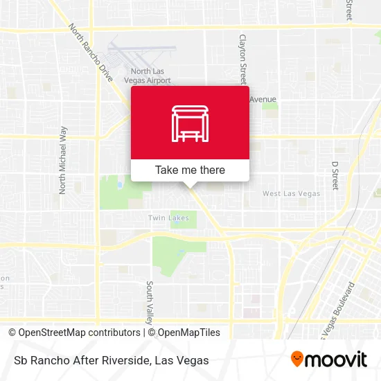 Mapa de Sb Rancho After Riverside