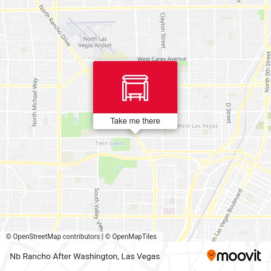 Mapa de Nb Rancho After Washington