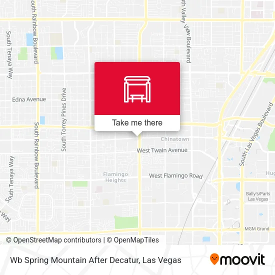 Mapa de Wb Spring Mountain After Decatur