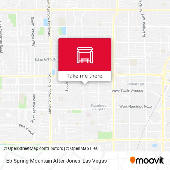 Mapa de Eb Spring Mountain After Jones