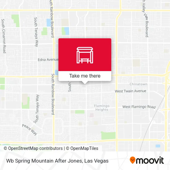 Mapa de Wb Spring Mountain After Jones