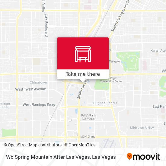 Wb Spring Mountain After Las Vegas map