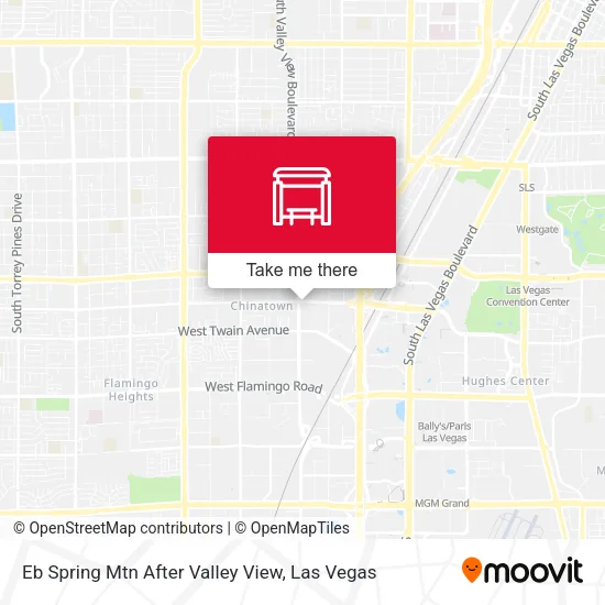 Mapa de Eb Spring Mtn After Valley View