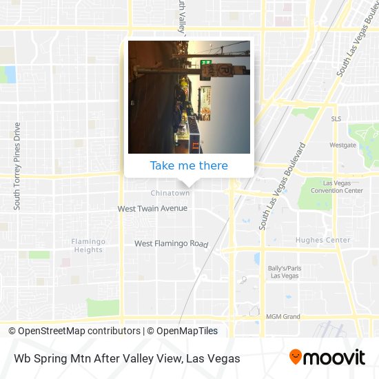 Wb Spring Mtn After Valley View map
