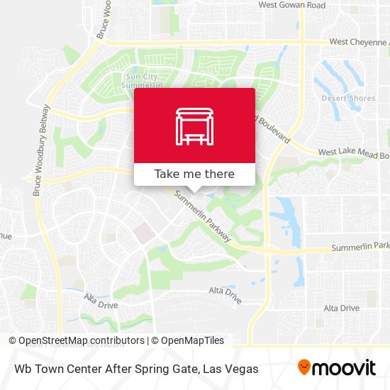 Wb Town Center After Spring Gate map