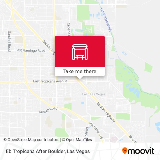 Eb Tropicana After Boulder map