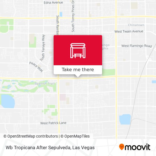 Wb Tropicana After Sepulveda map