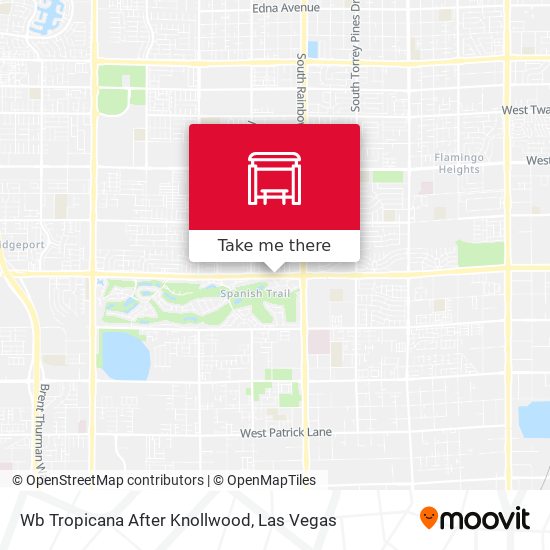 Wb Tropicana After Knollwood map
