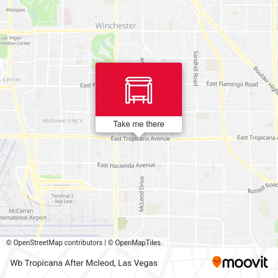 Mapa de Wb Tropicana After Mcleod