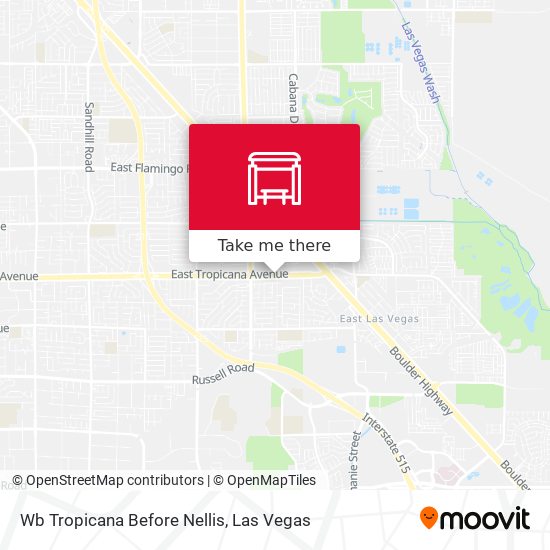 Wb Tropicana Before Nellis map