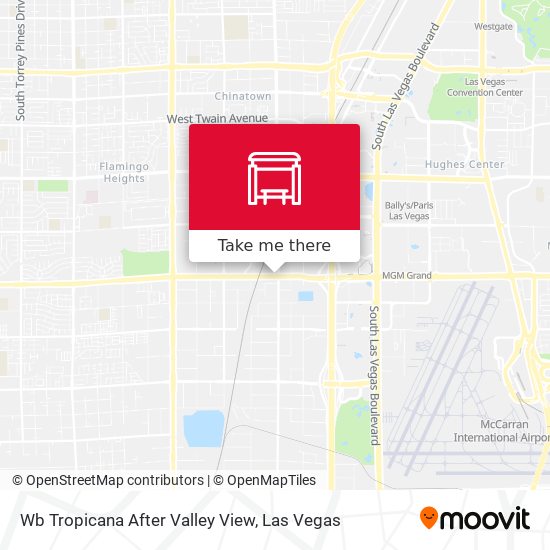 Wb Tropicana After Valley View map