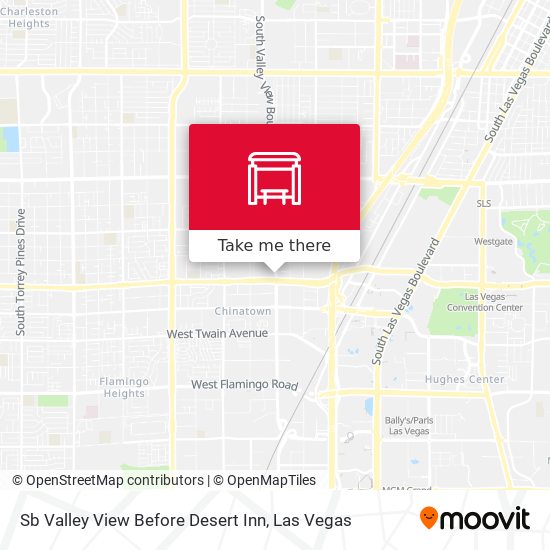 Mapa de Sb Valley View Before Desert Inn