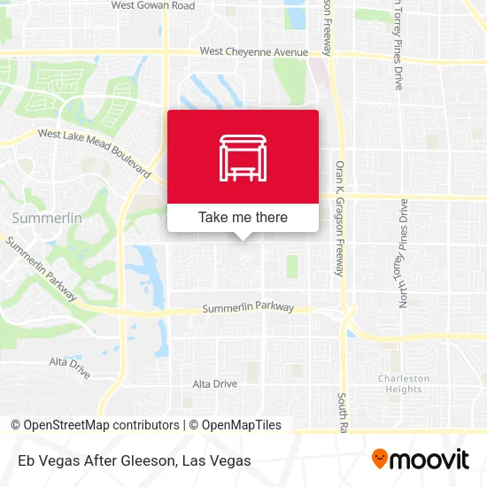 Mapa de Eb Vegas After Gleeson
