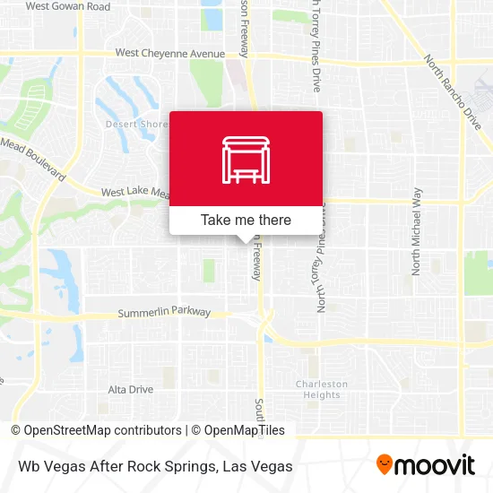 Mapa de Wb Vegas After Rock Springs