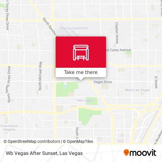 Wb Vegas After Sunset map