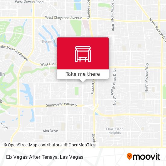 Mapa de Eb Vegas After Tenaya