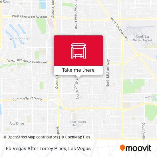 Mapa de Eb Vegas After Torrey Pines
