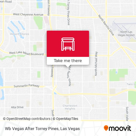 Mapa de Wb Vegas After Torrey Pines
