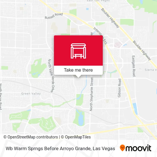 Mapa de Wb Warm Sprngs Before Arroyo Grande