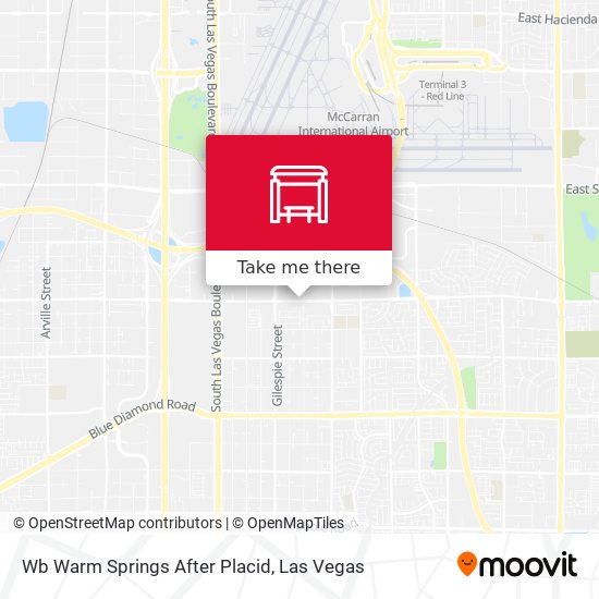 Wb Warm Springs After Placid map