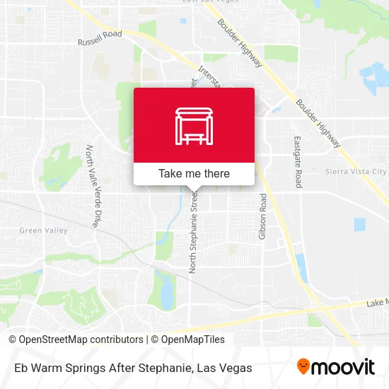 Mapa de Eb Warm Springs After Stephanie