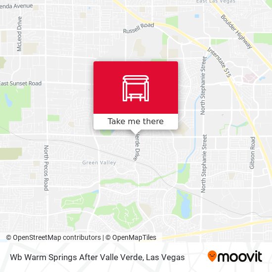 Wb Warm Springs After Valle Verde map
