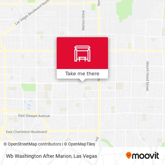 Mapa de Wb Washington After Marion
