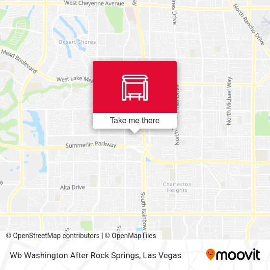 Mapa de Wb Washington After Rock Springs