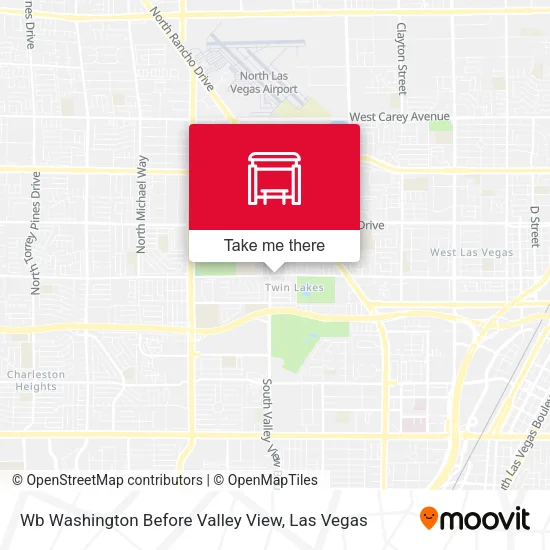 Mapa de Wb Washington Before Valley View