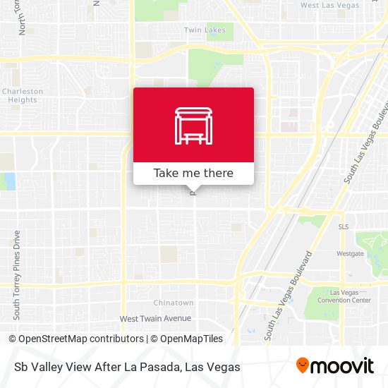 Mapa de Sb Valley View After La Pasada