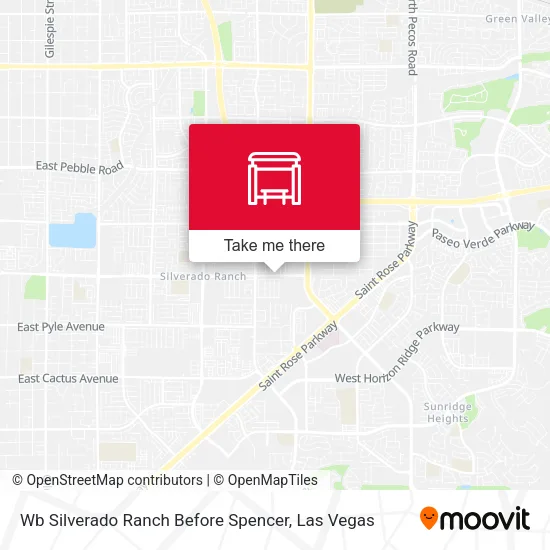Mapa de Wb Silverado Ranch Before Spencer