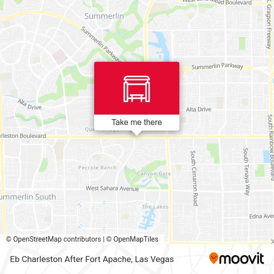 Mapa de Eb Charleston After Fort Apache