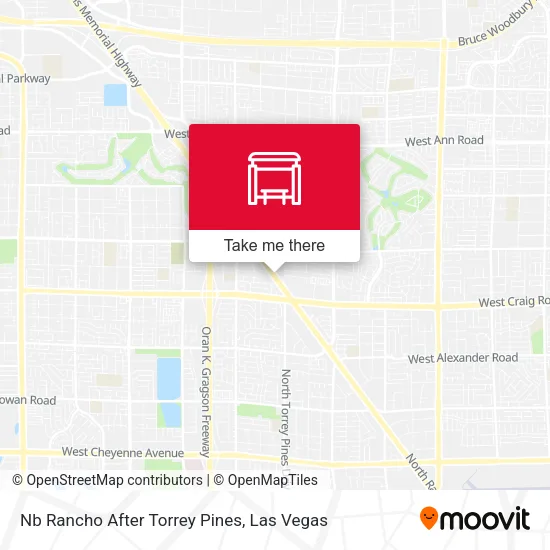 Mapa de Nb Rancho After Torrey Pines