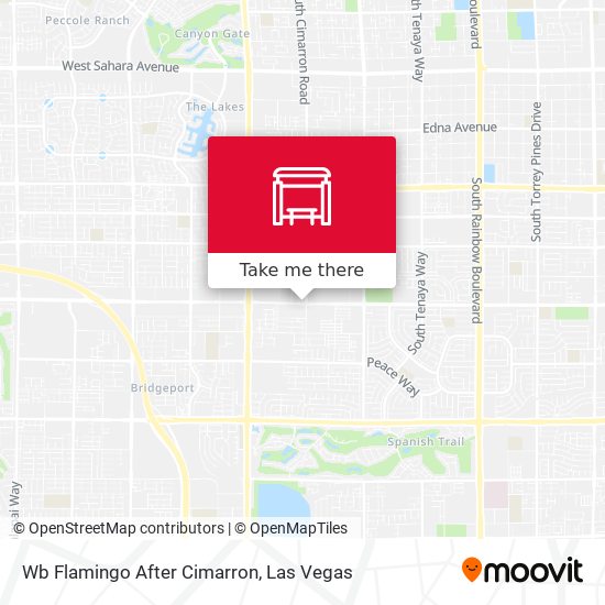 Mapa de Wb Flamingo After Cimarron