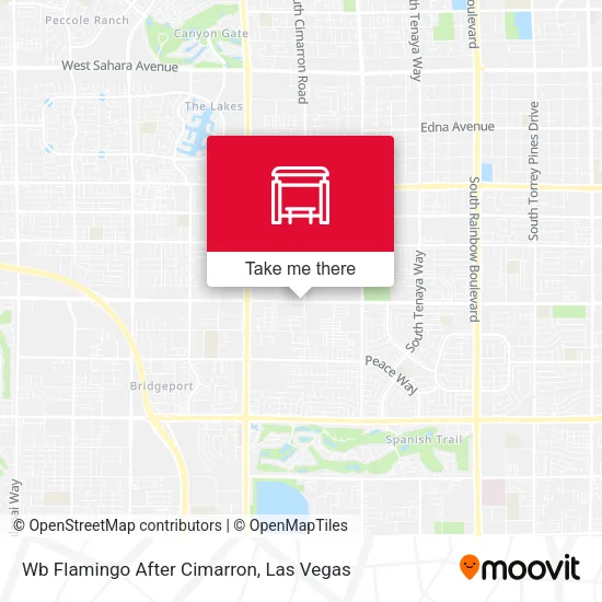 Mapa de Wb Flamingo After Cimarron