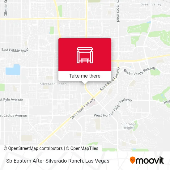 Sb Eastern After Silverado Ranch map