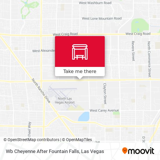 Wb Cheyenne After Fountain Falls map