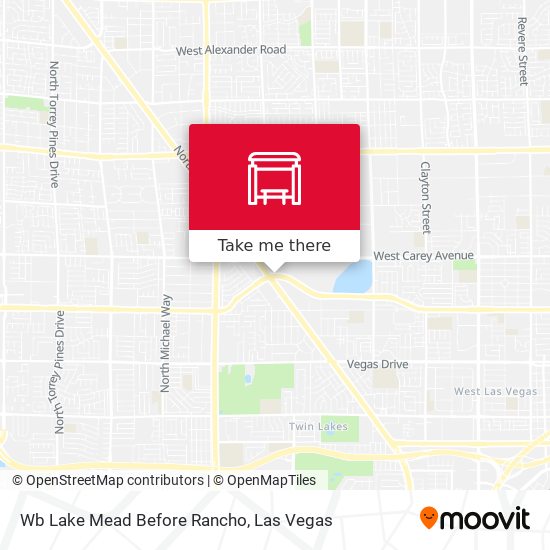 Wb Lake Mead Before Rancho map