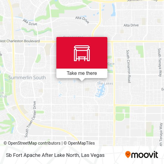 Sb Fort Apache After Lake North map