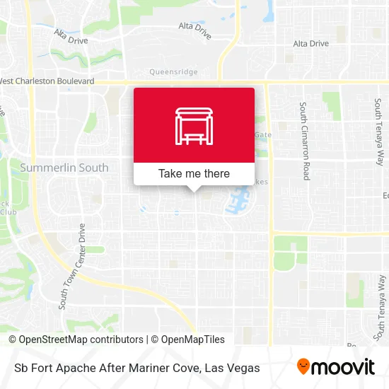 Mapa de Sb Fort Apache After Mariner Cove