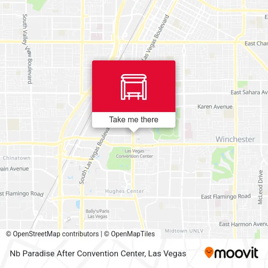 Mapa de Nb Paradise After Convention Center