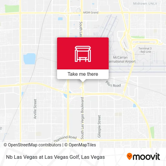 Mapa de Nb Las Vegas at Las Vegas Golf