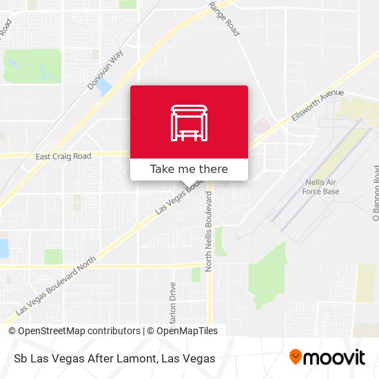 Sb Las Vegas After Lamont map