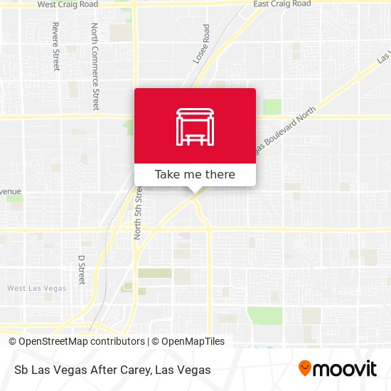 Sb Las Vegas After Carey map