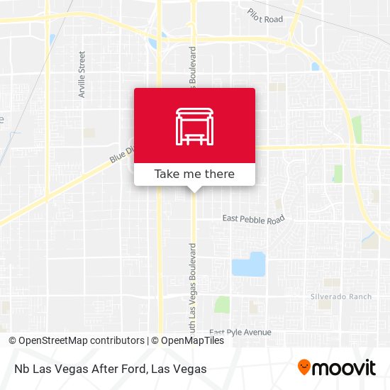 Mapa de Nb Las Vegas After Ford