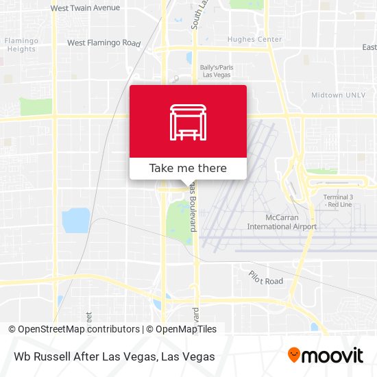 Mapa de Wb Russell After Las Vegas