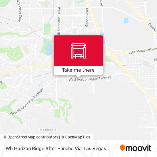 Wb Horizon Ridge After Pancho Via map