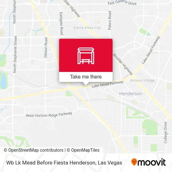 Wb Lk Mead Before Fiesta Henderson map