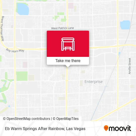 Eb Warm Springs After Rainbow map