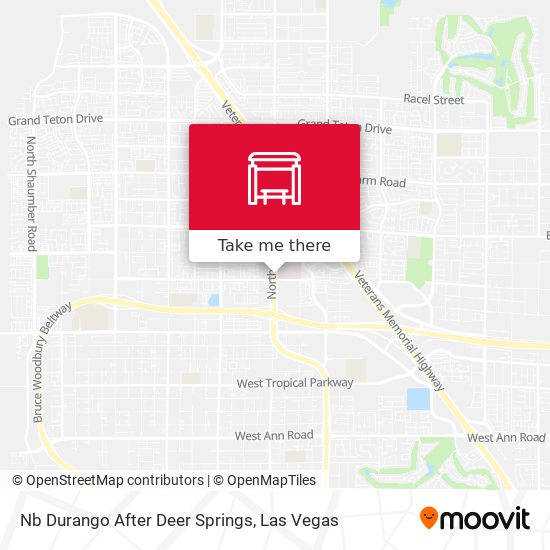 Mapa de Nb Durango After Deer Springs